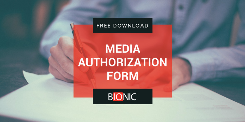 Media Permit Example Download Media Authorization Template